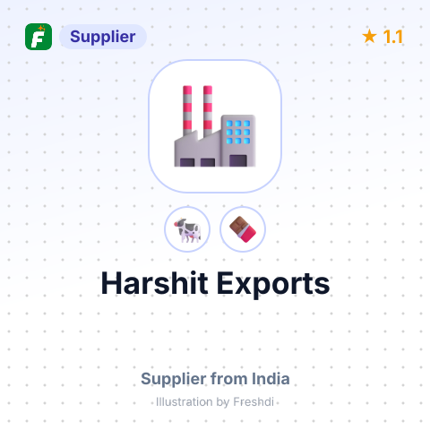 Harshit Exports  – summary card, no photo uploaded yet