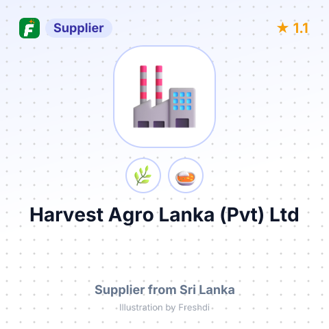 Harvest Agro Lanka (Pvt) Ltd  – summary card, no photo uploaded yet