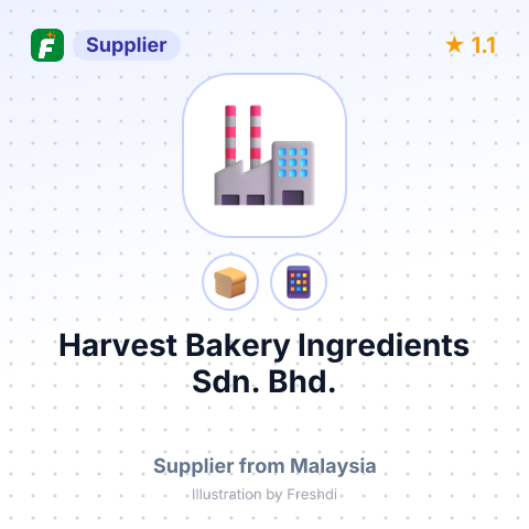 Harvest Bakery Ingredients Sdn. Bhd. – summary card, no photo uploaded yet