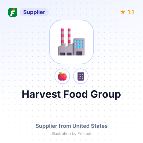 Harvest Food Group – summary card, no photo uploaded yet
