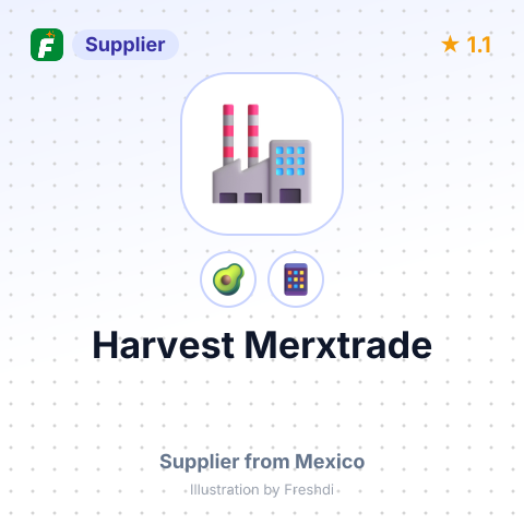 Harvest Merxtrade  – summary card, no photo uploaded yet
