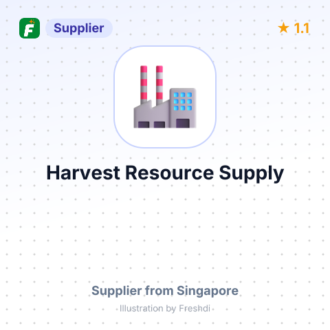 Harvest Resource Supply – summary card, no photo uploaded yet