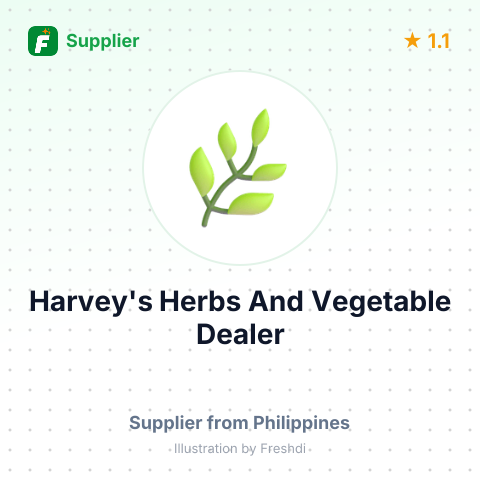 Harvey's Herbs And Vegetable Dealer  – summary card, no photo uploaded yet