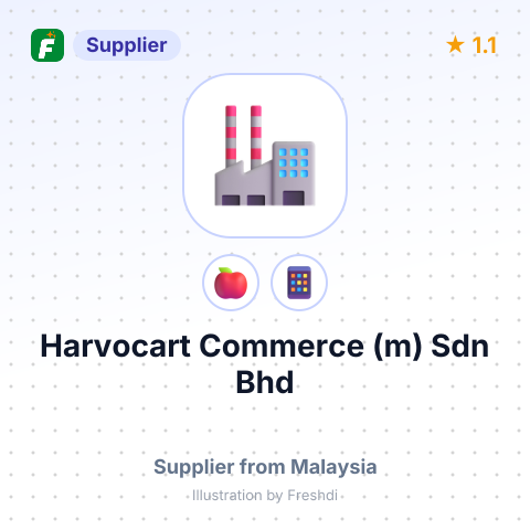 Harvocart Commerce (m) Sdn Bhd  – summary card, no photo uploaded yet