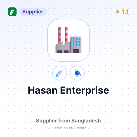 Hasan Enterprise – summary card, no photo uploaded yet