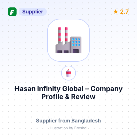 Hasan Infinity Global – summary card, no photo uploaded yet