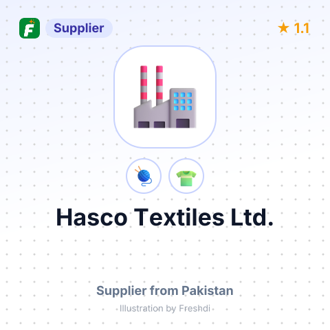 Hasco Textiles Ltd. – summary card, no photo uploaded yet