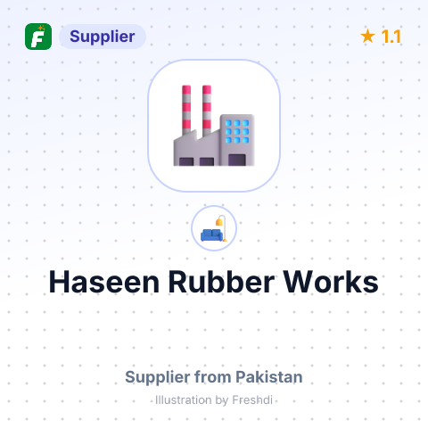 Haseen Rubber Works – summary card, no photo uploaded yet
