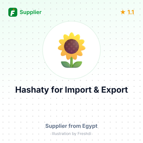 Hashaty for Import & Export – summary card, no photo uploaded yet