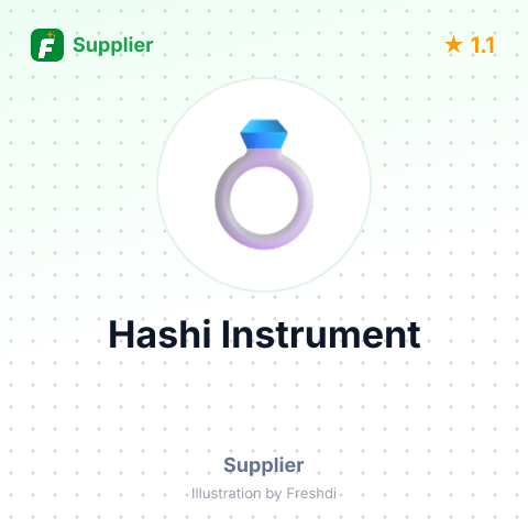 Hashi Instrument – summary card, no photo uploaded yet
