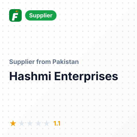 Hashmi Enterprises  – summary card, no photo uploaded yet