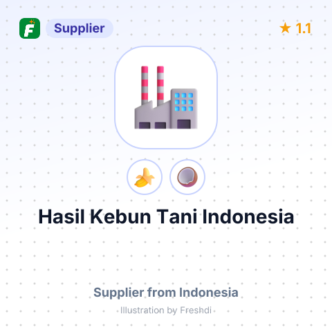 Hasil Kebun Tani Indonesia  – summary card, no photo uploaded yet