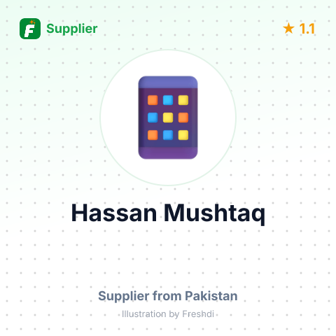 Hassan Mushtaq  – summary card, no photo uploaded yet