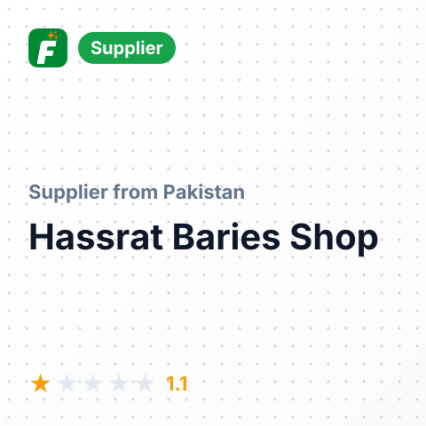 Hassrat Baries Shop  – summary card, no photo uploaded yet