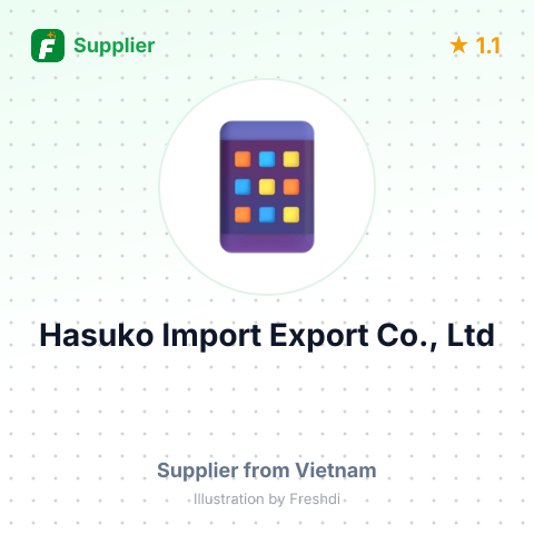 Hasuko Import Export Co., Ltd  – summary card, no photo uploaded yet