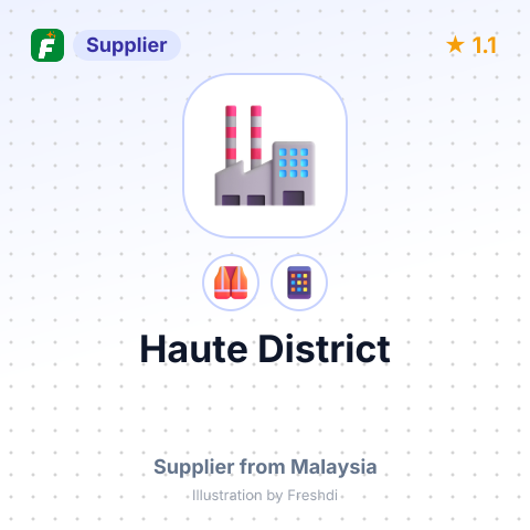 Haute District – summary card, no photo uploaded yet