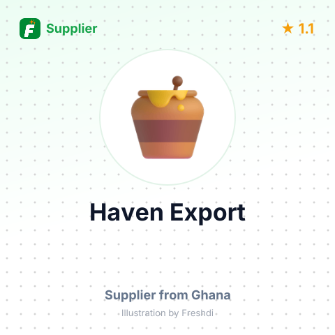 Haven Export – summary card, no photo uploaded yet