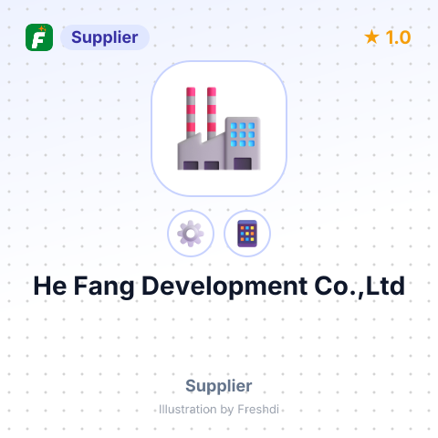 He Fang Development Co.,Ltd – summary card, no photo uploaded yet