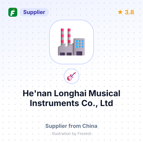 He'nan Longhai Musical Instruments Co., Ltd – summary card, no photo uploaded yet