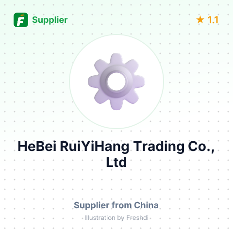 HeBei RuiYiHang Trading Co., Ltd – summary card, no photo uploaded yet