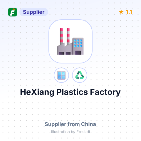 HeXiang Plastics Factory – summary card, no photo uploaded yet