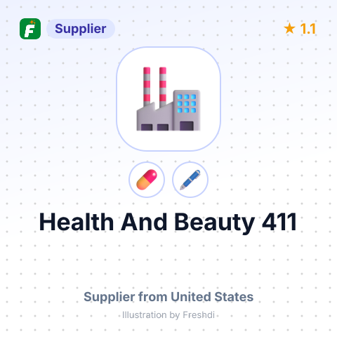 Health And Beauty 411 – summary card, no photo uploaded yet