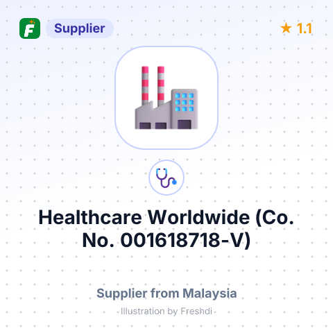Healthcare Worldwide (Co. No. 001618718-V) – summary card, no photo uploaded yet