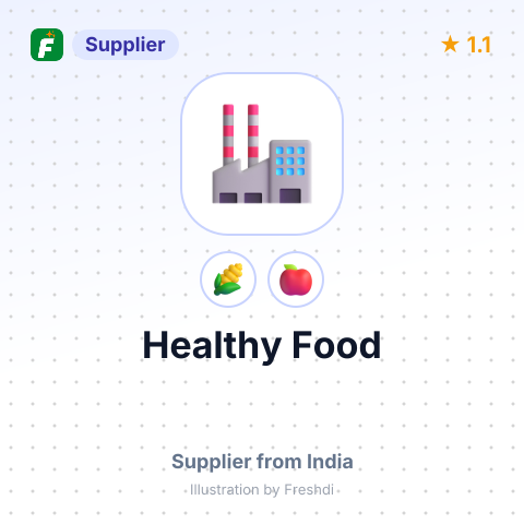 Healthy Food  – summary card, no photo uploaded yet