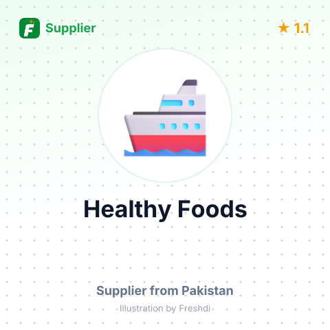 Healthy Foods  – summary card, no photo uploaded yet