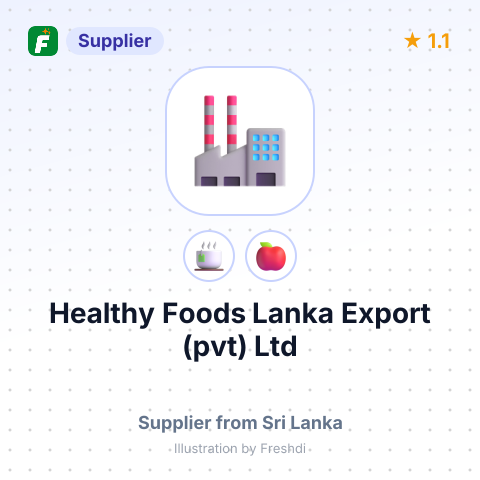 Healthy Foods Lanka Export (pvt) Ltd  – summary card, no photo uploaded yet