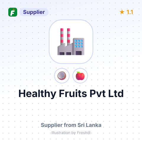 Healthy Fruits Pvt Ltd  – summary card, no photo uploaded yet