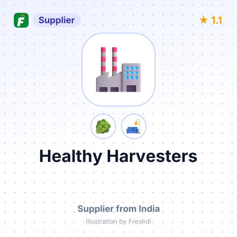 Healthy Harvesters – summary card, no photo uploaded yet