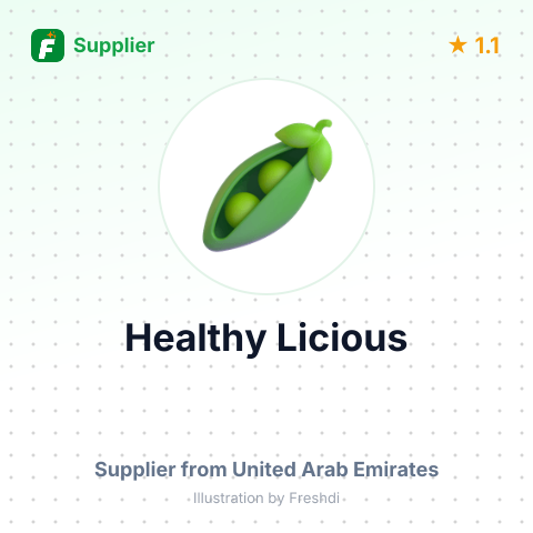 Healthy Licious  – summary card, no photo uploaded yet