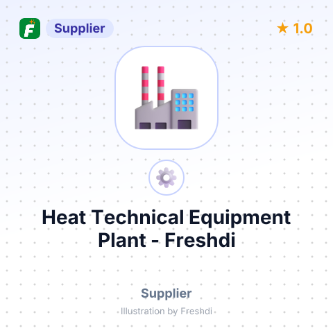Heat Technical Equipment Plant – summary card, no photo uploaded yet