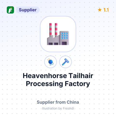 Heavenhorse Tailhair Processing Factory – summary card, no photo uploaded yet