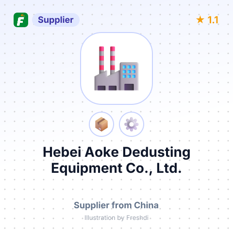 Hebei Aoke Dedusting Equipment Co., Ltd. – summary card, no photo uploaded yet