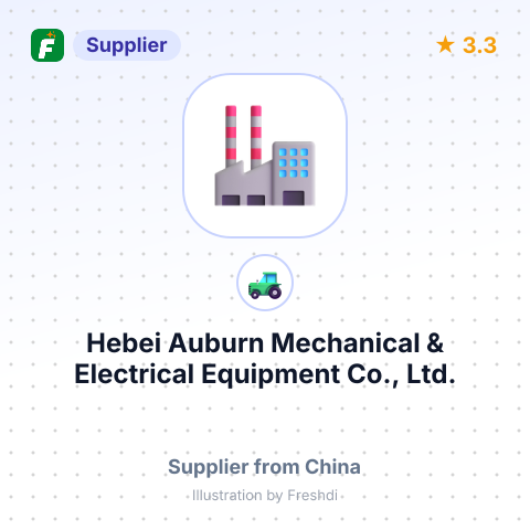 Hebei Auburn Mechanical & Electrical Equipment Co., Ltd. – summary card, no photo uploaded yet