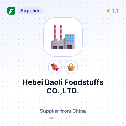 Hebei Baoli Foodstuffs CO.,LTD. – summary card, no photo uploaded yet
