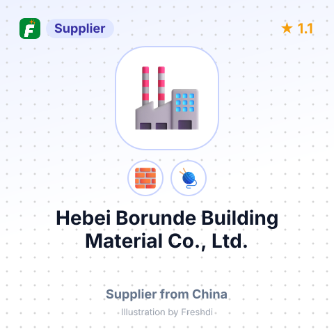 Hebei Borunde Building Material Co., Ltd. – summary card, no photo uploaded yet