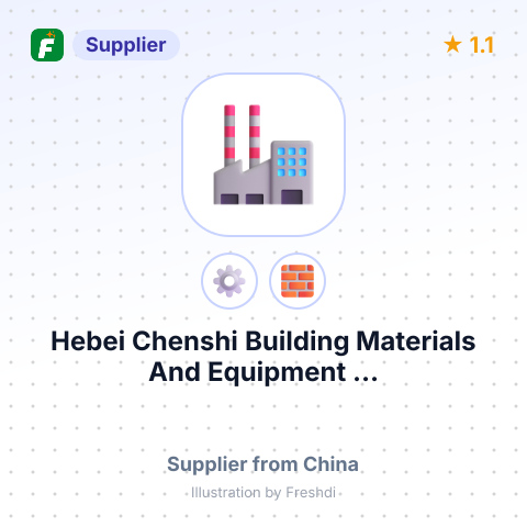 Hebei Chenshi Building Materials And Equipment ... – summary card, no photo uploaded yet