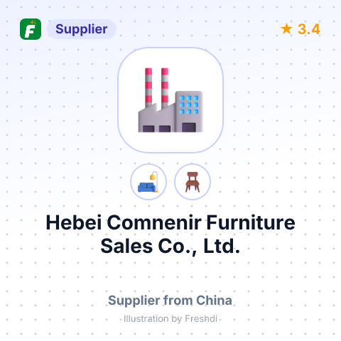 Hebei Comnenir Furniture Sales Co., Ltd. – summary card, no photo uploaded yet