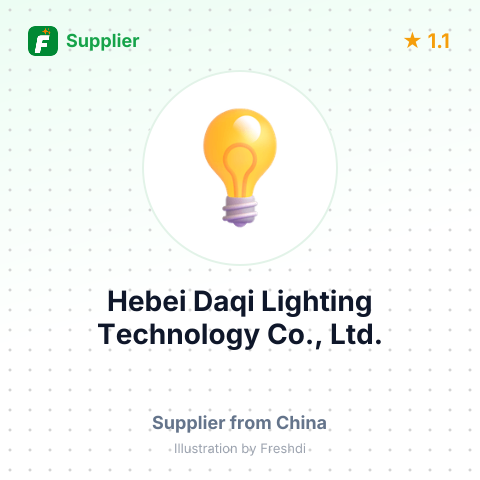 Hebei Daqi Lighting Technology Co., Ltd.  – summary card, no photo uploaded yet