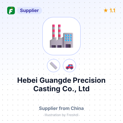 Hebei Guangde Precision Casting Co., Ltd – summary card, no photo uploaded yet
