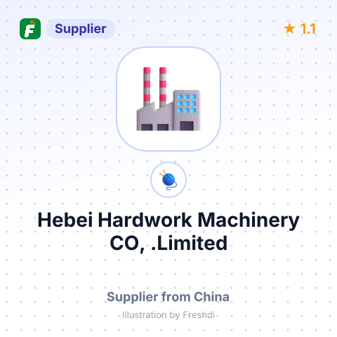 Hebei Hardwork Machinery CO, .Limited – summary card, no photo uploaded yet