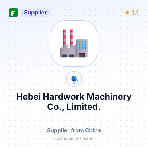 Hebei Hardwork Machinery Co., Limited. – summary card, no photo uploaded yet