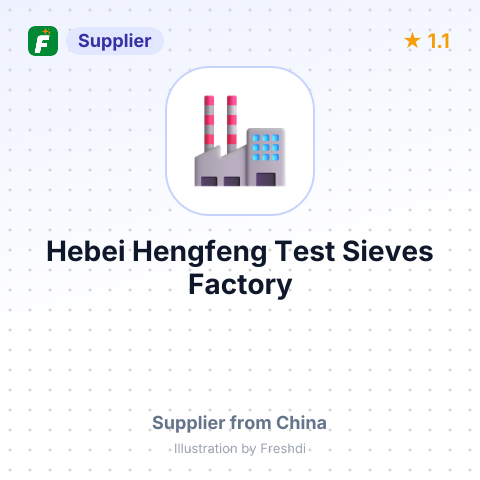 Hebei Hengfeng Test Sieves Factory – summary card, no photo uploaded yet