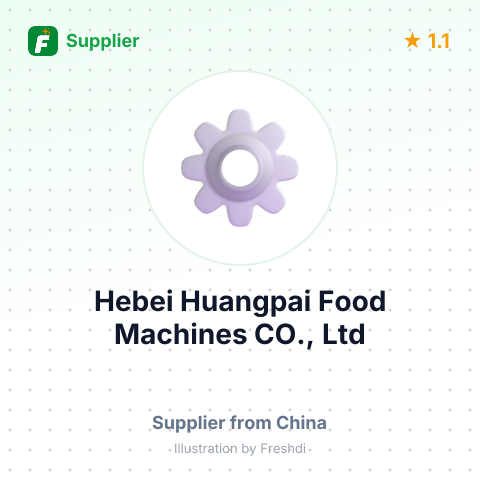 Hebei Huangpai Food Machines CO., Ltd – summary card, no photo uploaded yet