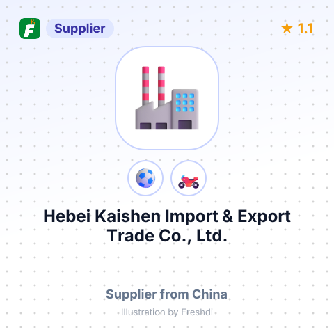 Hebei Kaishen Import & Export Trade Co., Ltd. – summary card, no photo uploaded yet