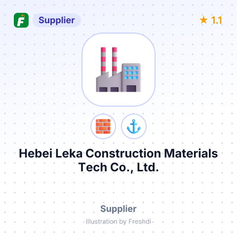 Hebei Leka Construction Materials Tech Co., Ltd. – summary card, no photo uploaded yet