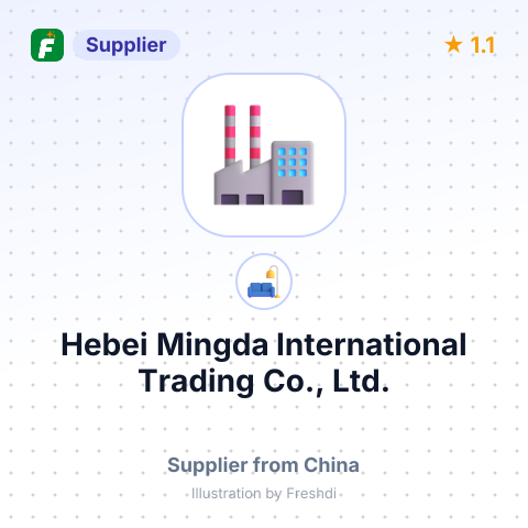 Hebei Mingda International Trading Co., Ltd. – summary card, no photo uploaded yet